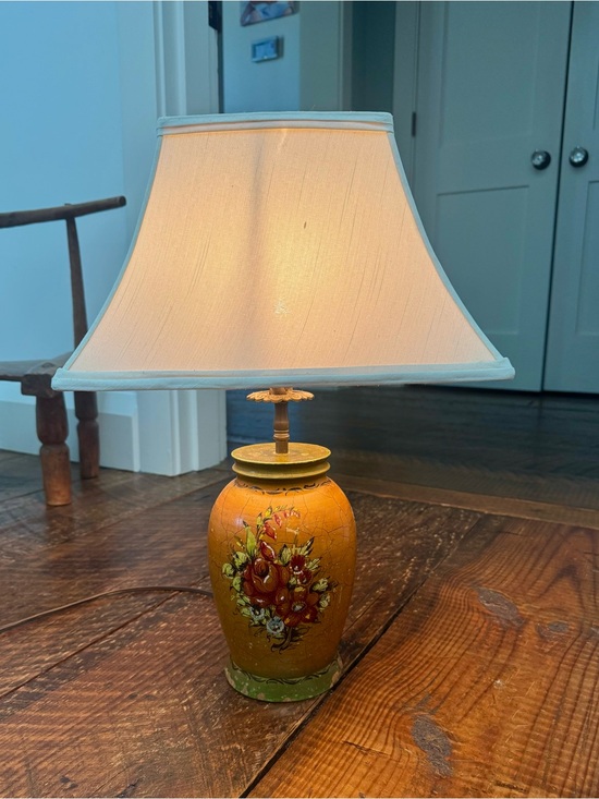 Other - Vintage Hand-painted Lamp